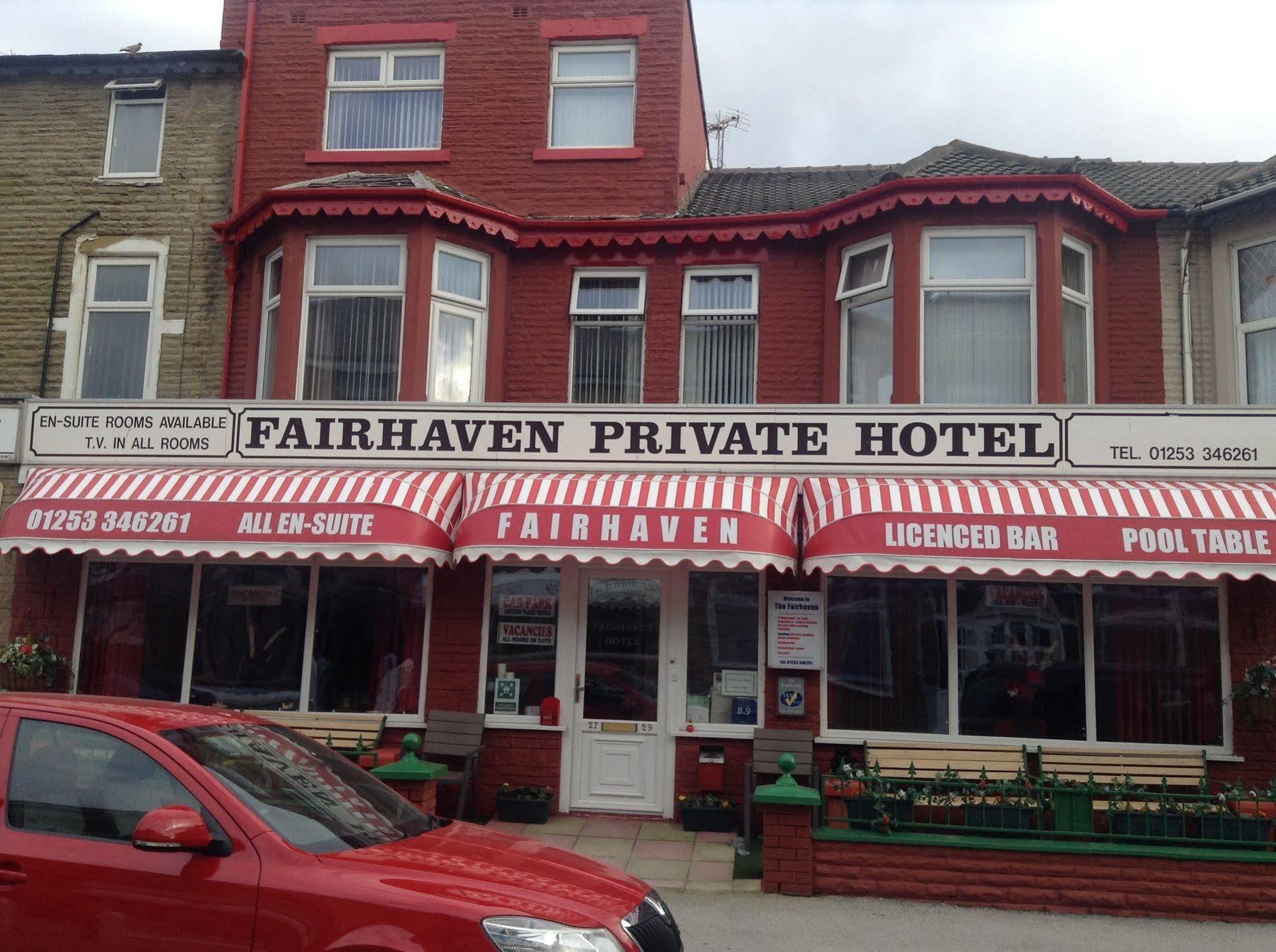Fairhaven Hotel On Woodfield Road Blackpool Exterior foto